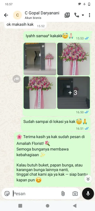 Pengiriman Karangan Bunga Jakasampurna Bekasi Barat